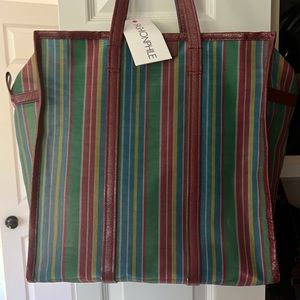 Balenciaga agneau stripped bag